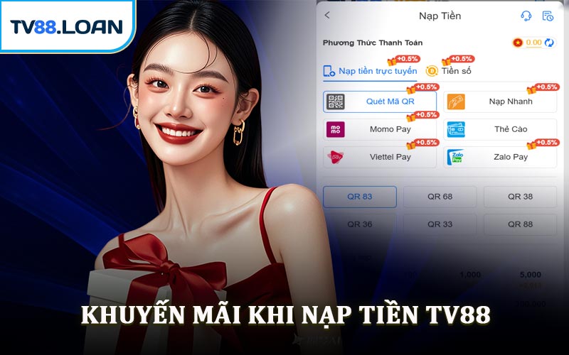 Khuyến Mãi Khi Nạp Tiền TV88